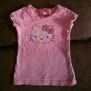 3T Hello Kitty pink shirt